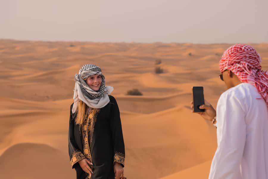 Dubai: Desert Safari with Camp, Dinner, & Optional Overnight - Dinner at Al Khayma Heritage Restaurant: buffet that actually delivers