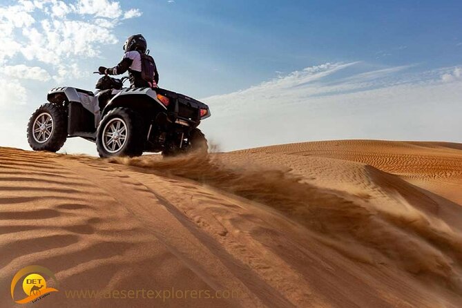 Dubai Desert Safari with Quad Bike, sandboarding, live show & BBQ - Live Shows Under the Stars: Belly Dance, Fire, and Tannura