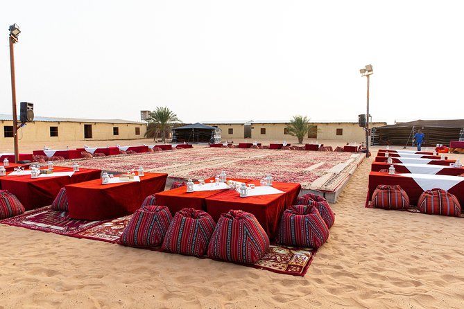 Dubai Desert Safari with Quads, BBQ Dinner, Camel ride, & Shows - Camel Ride, Henna Tattoos, and Those “Quick” Photo Moments