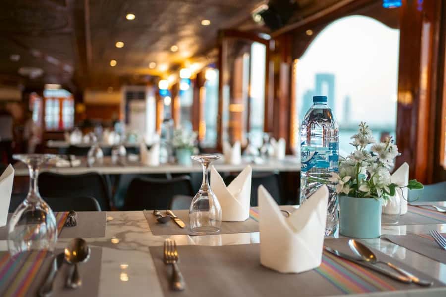 Dubai: Dinner Dhow Cruise with Live Entertainment Al Seef - Al Seef Stop and Welcome Refreshments: Why This Waterfront Area Gets Mentioned