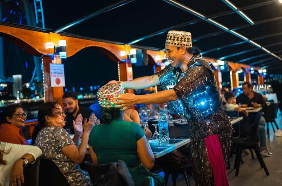 Dubai: Dinner Dhow Cruise with Live Entertainment Al Seef - From Tour Dubai to the Pier: How the Timing Feels On the Water