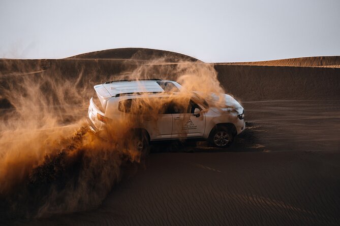 Dubai Evening Desert Safari: Sandboarding, BBQ, Camel Ride & more - The 4WD ride out: what dune bashing is really like