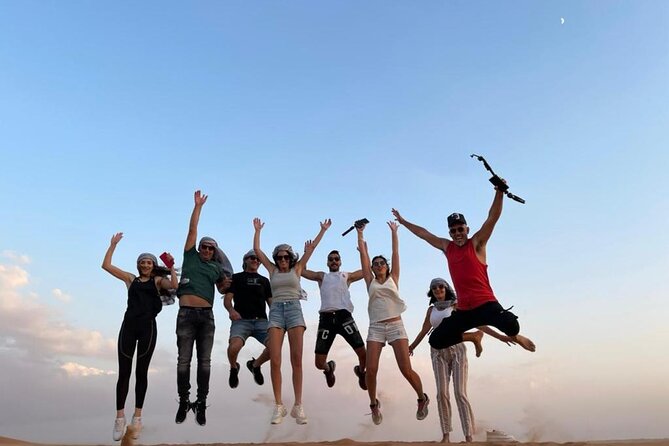 Dubai Evening Desert Safari With Transfers Dune Bashing & Dinner - What’s included for $62-ish, and what you might pay extra for