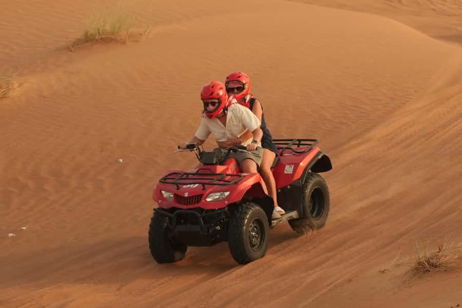 Dubai: Experience 60 Minutes Quad bike & BBQ Dinner - Dubai Quad Bike + BBQ: What You’re Really Buying