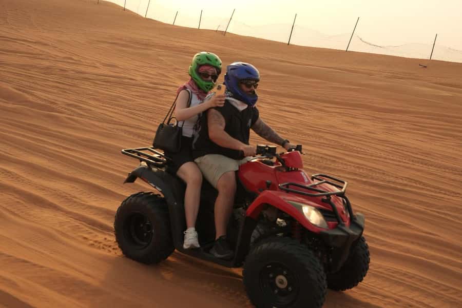 Dubai: Experience 60 Minutes Quad bike & BBQ Dinner - Your One-Hour Quad Ride: How the Dunes Feel in Motion