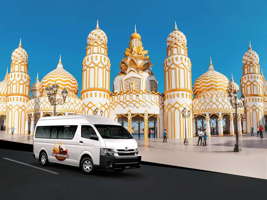 Dubai: Global Village Entry Ticket with Hotel Transfers - Rides, Games, and Ticket-Time Math (4 vs 8 Hours)