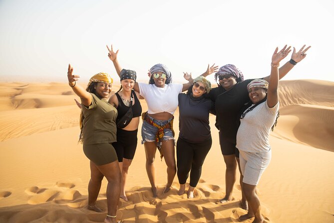 Dubai Half-day Red Dunes bashing with Sandboarding, Camel &Falcon - Key Things That Make This Morning Safari Work