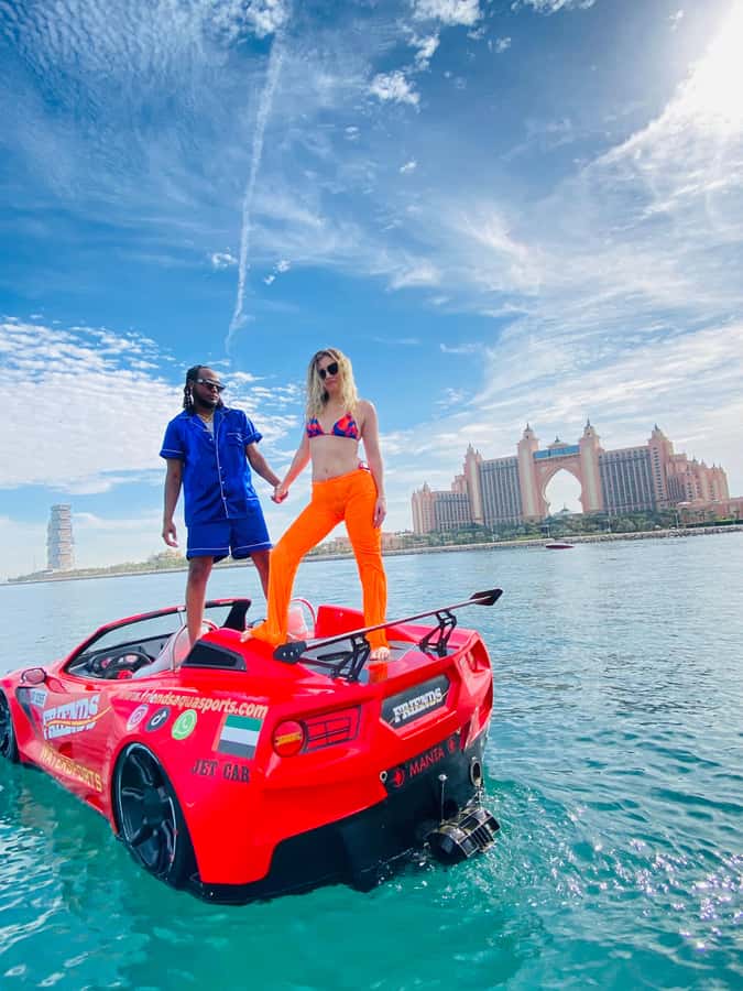 Dubai: Jet Car to Burj Al Arab with Breakfast and Soft drink - Burj Al Arab photo stop: what to look for from the water