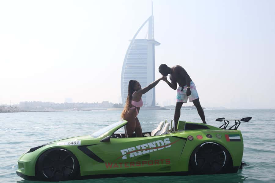 Dubai: Jet Car to Burj Al Arab with Breakfast and Soft drink - Umm Suqeim sailing: the stretch that helps you feel confident