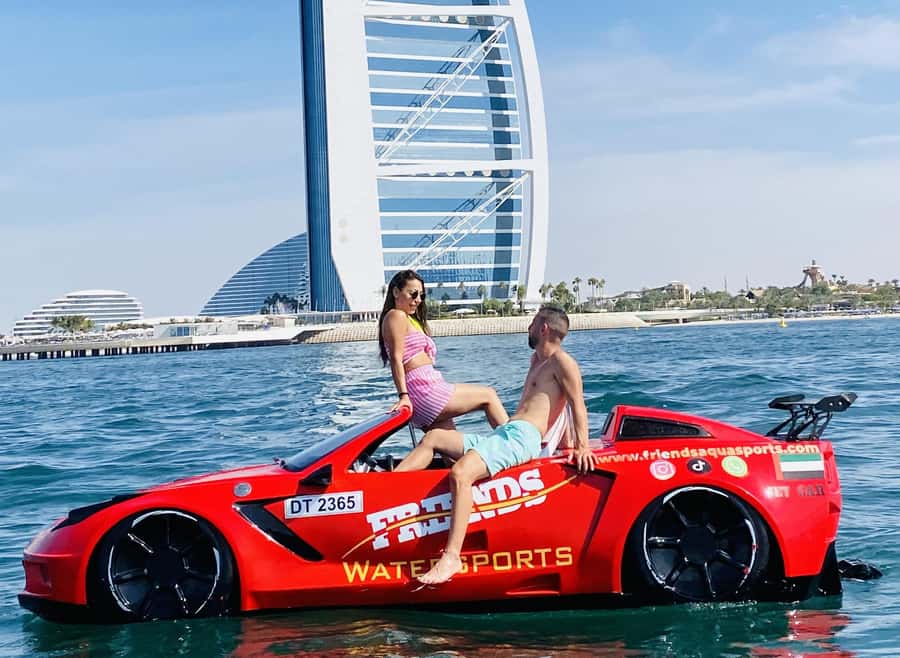 Dubai: Jet Car to Burj Al Arab with Breakfast and Soft drink - Meeting at Fishing Harbor (Umm Suqeim): arrive ready to go