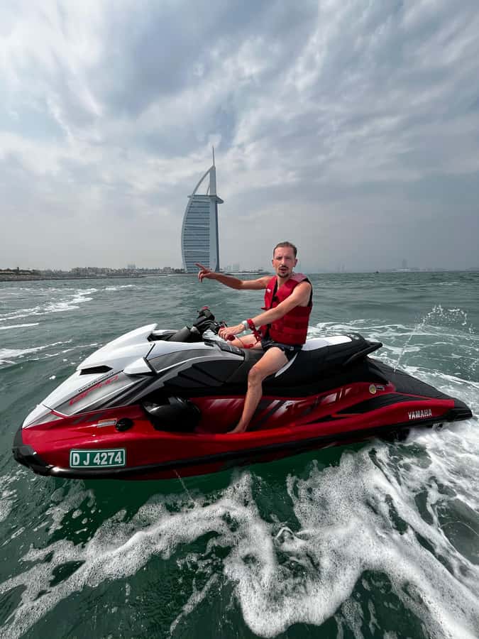 Dubai: Jet Ski Tour To Atlantis Hotel and Burj Al Arab - The jet ski you’ll drive: 2023 Yamaha, 1800cc confidence