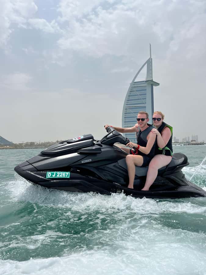 Dubai: Jet Ski Tour To Atlantis Hotel and Burj Al Arab - Where to go: finding Popeye Jetski in Dubai Harbour