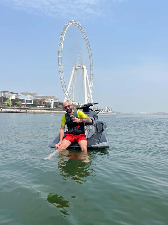 Dubai: Jet Ski Tour To Dubai marina, JBR - Jet Skiing Dubai’s Icons from Burj Al Arab to JBR