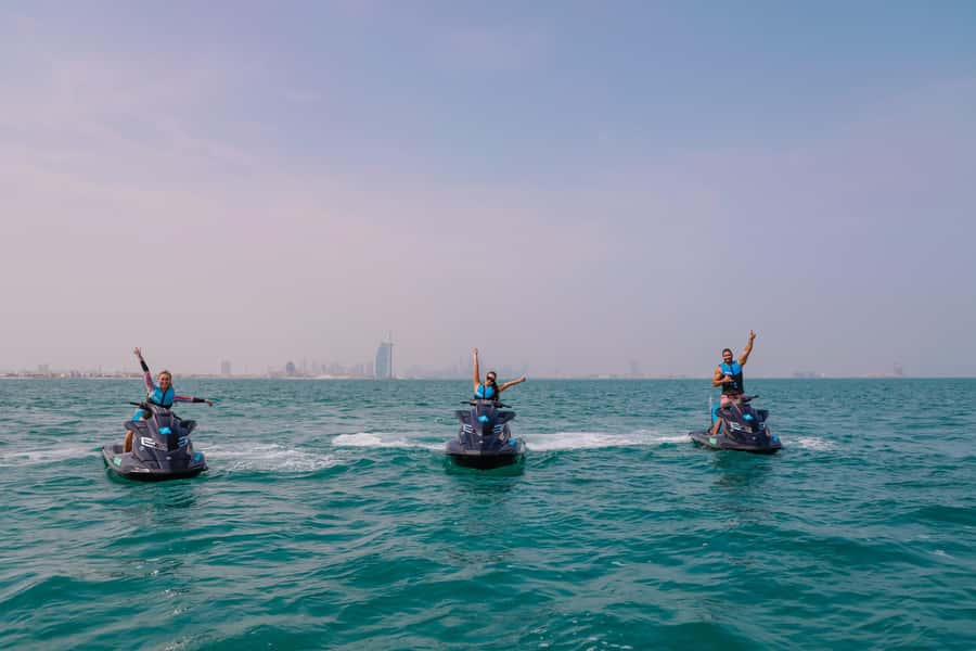 Dubai: Jetski Ride up to 2 People with Photos & Refreshments - Price and value: is $73 per group up to two fair?