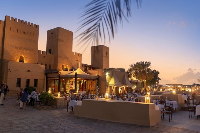 Dubai: Luxury Desert Fortress Dinner, Camel Ride & Live Shows - Entering the Sahara Desert Fortress from Dubai, with zero hassle