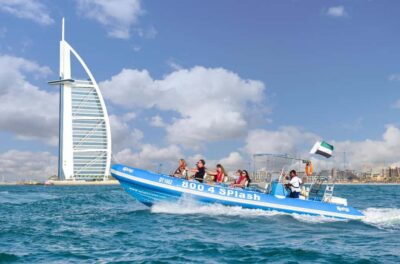 Dubai Marina : 1.5-Hour Atlantis Sightseeing Speedboat Tour - The 1.5-hour loop: what you’ll see from the water