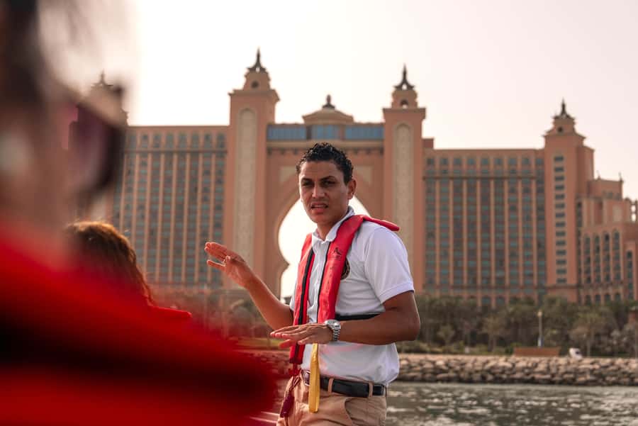 Dubai Marina: 1-Hour Luxury Sightseeing Speedboat Tour - Skydive Dubai area: a quick look at Dubai’s action side