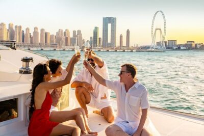 Dubai Marina 2 Hour Sunset Yacht Tour with Alcoholic Drinks - Burj Al Arab Views and Route Changes When Wind Hits