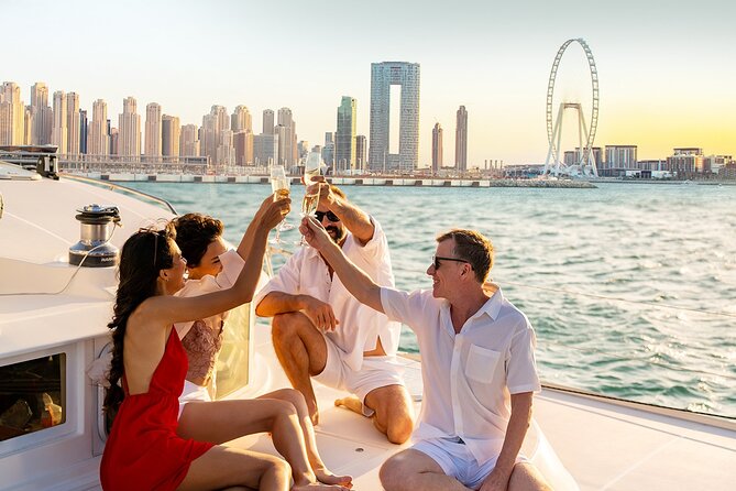 Dubai Marina 2 Hour Sunset Yacht Tour with Alcoholic Drinks - Burj Al Arab Views and Route Changes When Wind Hits