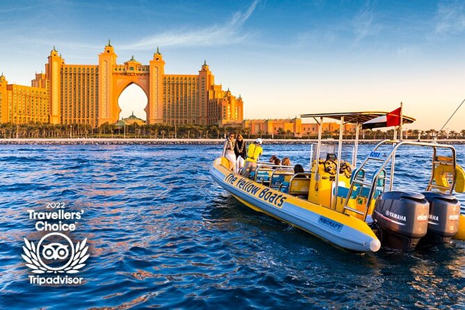 Dubai Marina Guided Sightseeing High-Speed Boat Tour - Safety briefing and the crew vibe on Yellow Boats