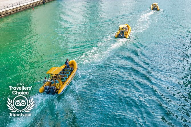 Dubai Marina Guided Sightseeing High-Speed Boat Tour - Palm Jumeirah facts you’ll actually see (not just hear)