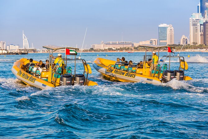 Dubai Marina Guided Sightseeing High-Speed Boat Tour - Dubai Marina, JBR Walk, and the skyline from water level
