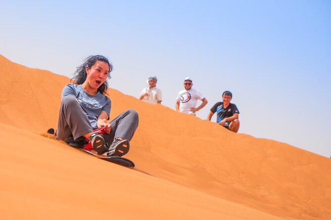 Dubai Morning Evening Desert Safari,Sand boarding and Camel ride - Key highlights worth your attention