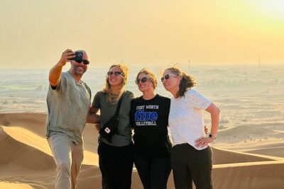 Dubai Morning Evening Desert Safari,Sand boarding and Camel ride - The drive to Lahbab: what the early pickup gets you