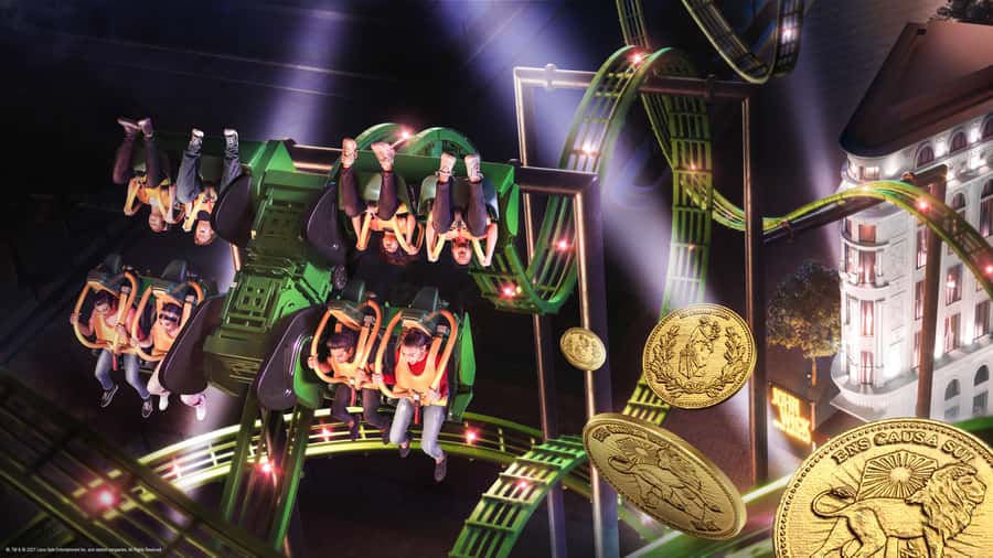 Dubai: MOTIONGATE ™ Theme Park Entry Ticket - Roller coasters, dark rides, drop tower, and water rapids