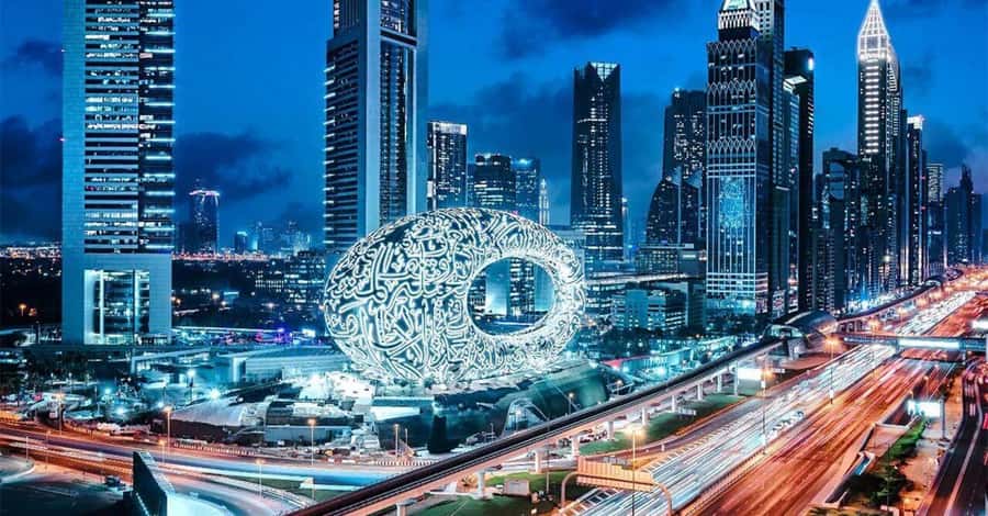 Dubai: Nighttime Guided City Tour by Van & Blue Water Island - Dubai Marina Walk: Where the Skyline Turns Into Street-Level Reality