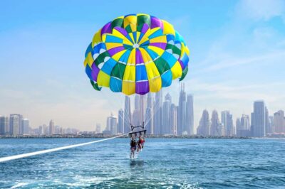 Dubai: Palm View and JBR View Parasailing Experience - Meeting at Dubai Harbour: Getting on the Boat Without Headaches