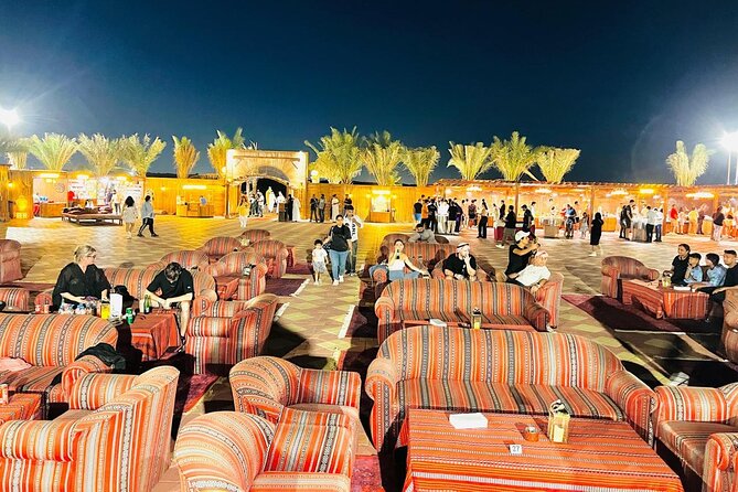 Dubai Premium Desert Safari – Live Buffet Dinner & Luxury Camp - Sunset Photo Stop: When the Desert Looks Like It Should