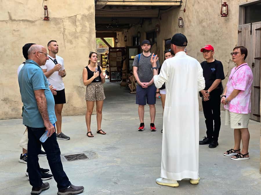 Dubai: Premium Old Town, Street Food, Souks & Boat Ride Tour - Gold Souk: how to shop without getting dazzled into overspending