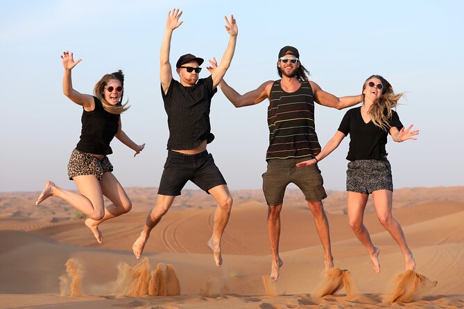 Dubai Premium Red Dunes Safari, Camels & 5<em> BBQ at Al Khayma camp – Safety, Comfort, and What to Bring So You Enjoy It’ /><br />
This tour is set up to be safe and structured. The vehicle details are spelled out: roll bars, seat belts, government trackers, GPS, and a first aid box. Drivers are described as well trained and licensed for safari drives, and the 4WD is said to be fully insured.</p>
<p><p>Still, the desert is not a theme park. That’s why the tour advises moderate physical fitness, and why it recommends eating 2–3 hours before the safari to reduce the chance of sickness during dune bashing.</p>
</p>
<p><p>What you should bring or plan for:</p>
</p>
<ul>
<li><strong>Sports shoes</strong> for sandboarding</li>
<li>Light, loose clothing in summer (and a jacket in winter)</li>
<li>Water is provided, but it never hurts to drink steadily before you feel thirsty</li>
<li>If you are getting motion sickness, talk with your doctor ahead of time about prevention options (the tour experience includes dune bashing)</li>
</ul>
<p><p>Also remember the optional ATV/quad segment is not included in the main price. If you add it, any damage, injuries, or lost items are the participant’s responsibility. That matters if you travel with a group and someone is tempted to ride when they’re tired.</p>
</p>
<h2 id="price-and-value-is-75-a-good-deal-in-dubai-desert-reality">Price and Value: Is $75 a Good Deal in Dubai Desert Reality?</h2>
<p><img width="669" height="446" decoding="async" src=
