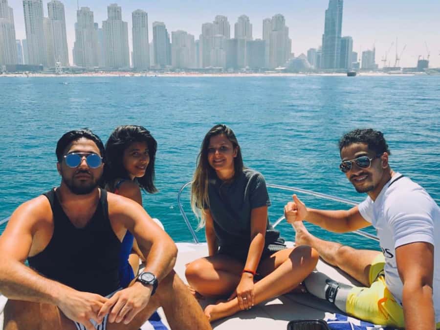Dubai: Private Sea Escape Cruise - Swim, Tan & Sightsee - The 2-Hour Cruise: Atlantis, Palm Jumeirah, Burj Al Arab, Plus Swimming