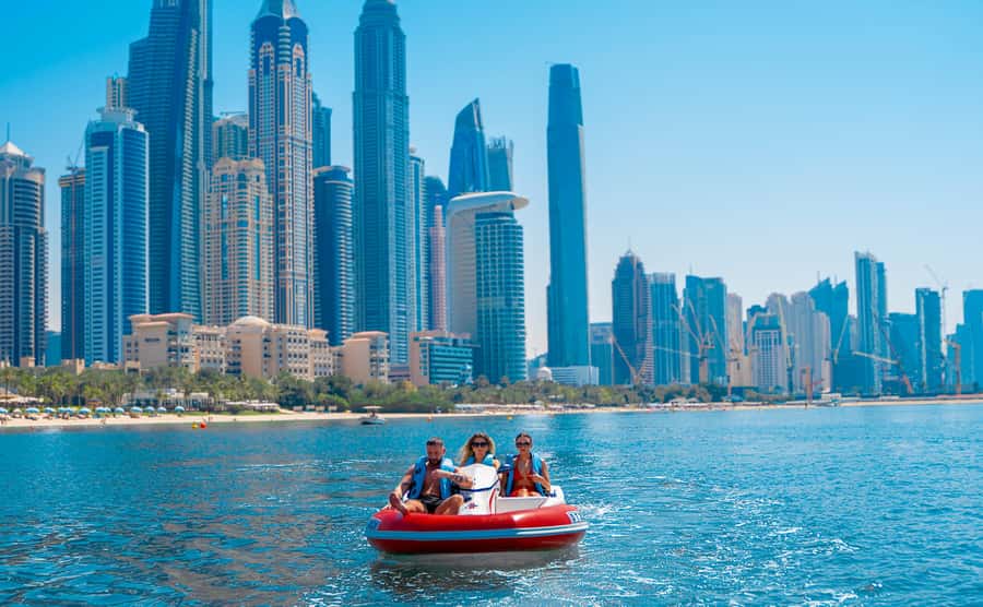 Dubai: Private Self-Drive SeaKart Jet Ski Boat Tour - Duration choices: pick 30, 60, 90, or 120 based on your goals