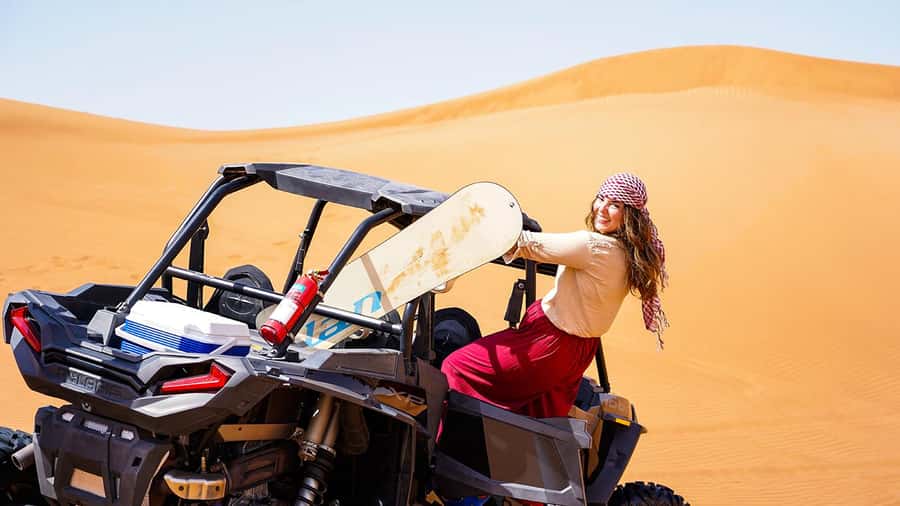 Dubai: Quad Bike, Dune Buggy, and Sandboarding Experience - What to wear (so your day feels comfortable)