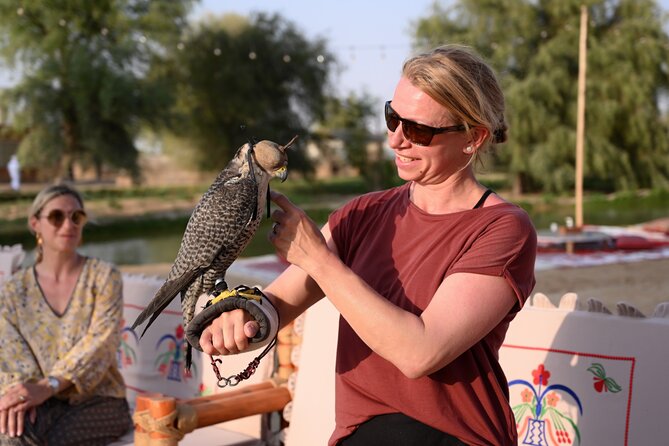 Dubai Red Dunes ATV, Camels, Stargazing & 5<em> BBQ Al Khayma Camp – Activities you can choose: camels, henna, falcons, shisha’ /><br />
This camp is packed with optional “tick-the-box” experiences, and that can be a good thing if you like a full program without extra ticket lines.</p>
<p><p>Here are the included camp activities you can tap into:</p>
</p>
<ul>
<li><strong>Camel ride</strong> and camel feeding with selfie photos</li>
<li><strong>Henna painting for ladies</strong> (it’s specifically women only)</li>
<li><strong>Arab costume makeovers</strong> and photo opportunities</li>
<li><strong>Falcon experience</strong> with photos</li>
<li><strong>Shisha</strong> in the shisha area with a mentioned hubble bubble flavor</li>
<li><strong>Stargazing session</strong> if you booked an evening slot</li>
</ul>
<p><p>One consideration: if your skin is sensitive to henna, the tour advises skipping it. Also, henna is for ladies only, so if you’re traveling with mixed groups, plan on some people choosing other photo stops while others do henna.</p>
</p>
<h2 id="fire-show-and-stargazing-how-the-evening-program-works">Fire show and stargazing: how the evening program works</h2>
<p><img width="669" height="446" decoding="async" src=