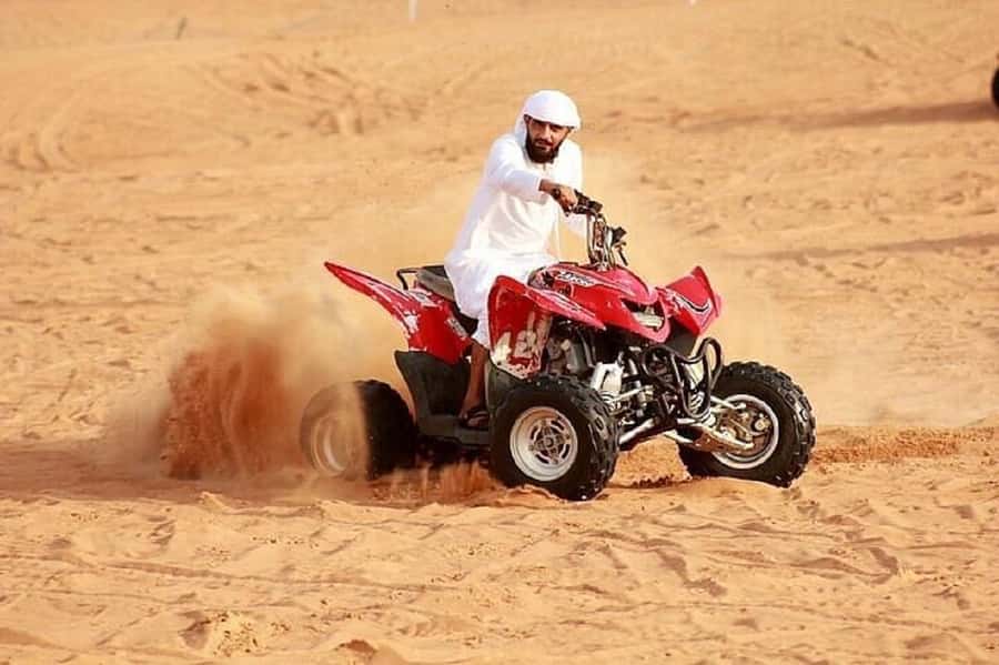 Dubai: Red Dunes Evening Quad Bike, Dune Blast with BBQ - Price and value around $29: what you should check before you book