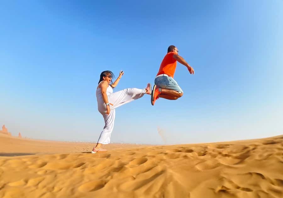 Dubai: Red Dunes Morning Desert Quad, Buggy or 4x4 Ride - Food, Water, and How to Dress for Desert Wind