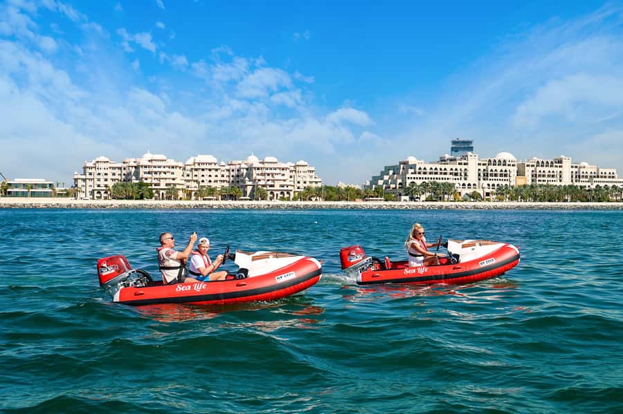 Dubai: Self-Drive Boat Experience for 1 or 2 People - Sea Life Watersports Dubai: where the action starts