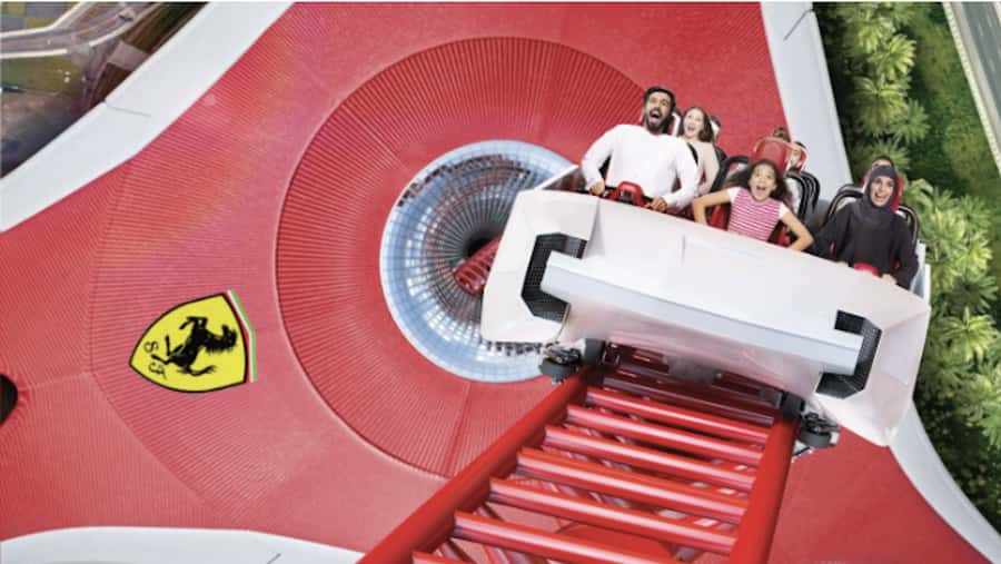 Dubai: Sheikh Zayed Mosque & Ferrari World Entry w/ Transfer - Ferrari World: how the fast coaster plans shape your day