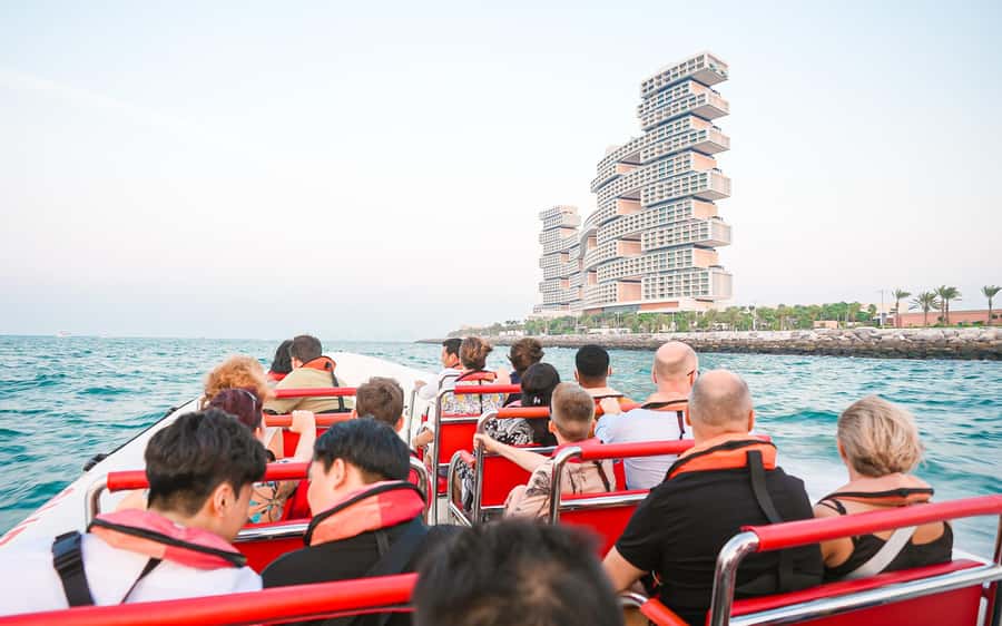 Dubai: Sightseeing Speedboat Tour with Live Tour Guide - How the ride feels: speed limits, bumps, and staying comfortable