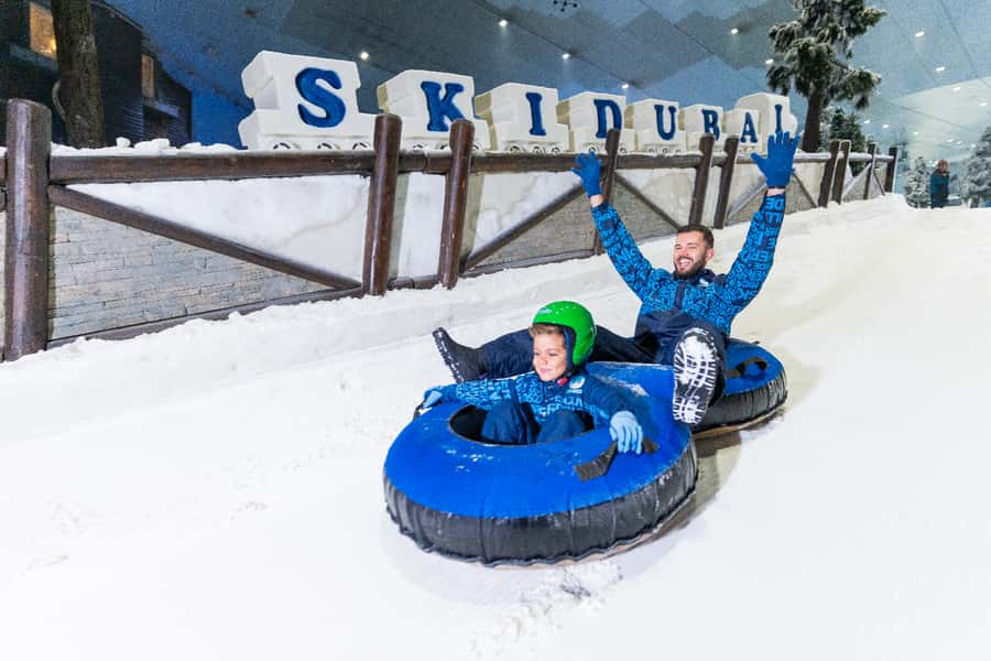 Dubai: Ski Dubai Snow Plus Pass - Snow Park Rides: Toboggans, Giant Ball, Tubing Run, Bump Car