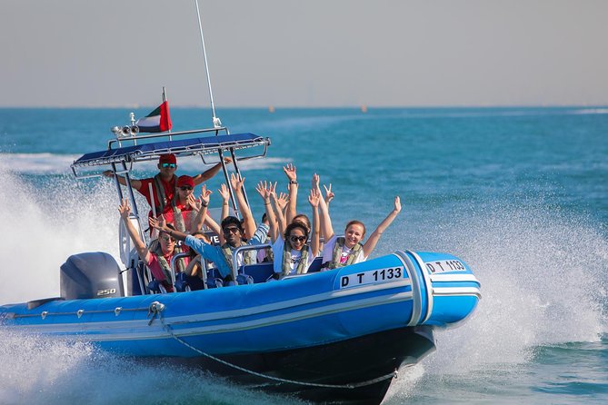 Dubai Speedboat Tour, Marina, Atlantis, Palm & Burj Al Arab - Seats, getting wet, and how to keep your gear safe