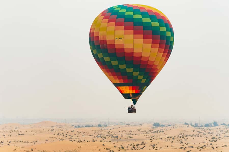 Dubai: Sunrise Balloon Flight with Camel Ride & Breakfast - Key things to know before you go