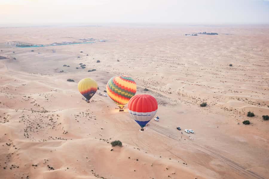 Dubai: Sunrise Hot Air Balloon Tour Over the Desert - What the flight feels like: smooth air with real balloon moments