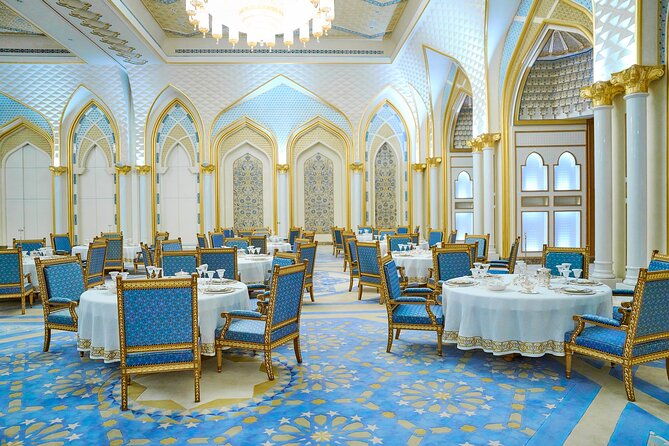 Dubai to Abu Dhabi Day Trip: Grand Mosque, Palace & Etihad Towers - Qasr Al Watan Palace: Gardens, Artifacts, and the Limits of the Tour