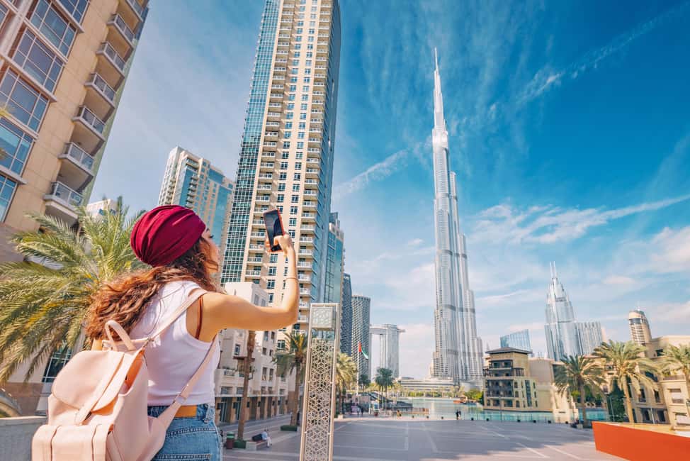 Dubai Top Highlights: Frame Entry, Souks, Abra & Street Food - Al Farooq (Blue Mosque) First: A Quiet Reset Before the City Roars