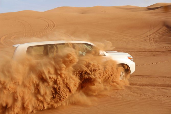 Dubai: Unique SUNSET 4WD Red Dunes Safari - Sandboarding in Sunset Light (and Why It Works)